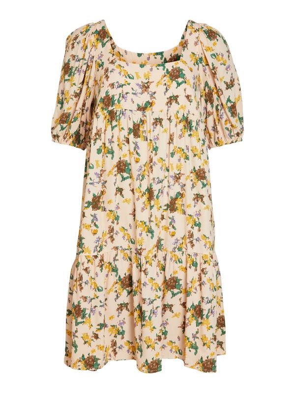 OBJECT OBJECT Haljina 'Fannie'  smeđa / žuta / zelena / miks boja / breskva