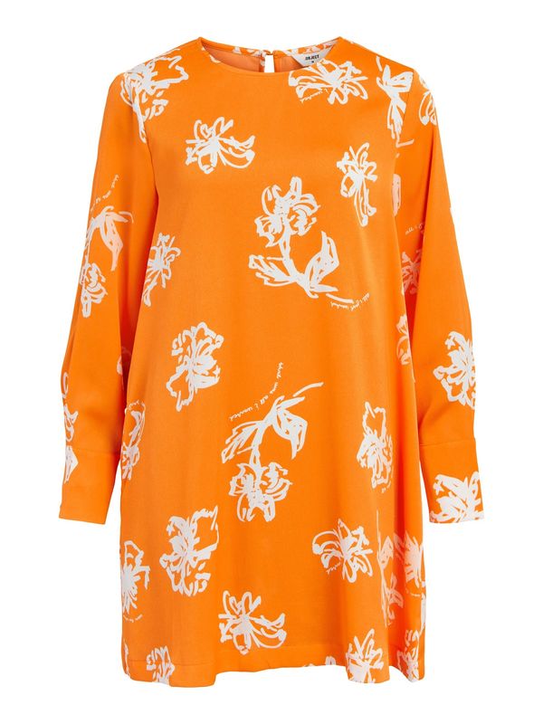 OBJECT OBJECT Haljina 'ISSY'  narančasta / bijela