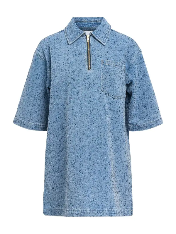 OBJECT OBJECT Haljina  plavi traper / svijetloplava / crna