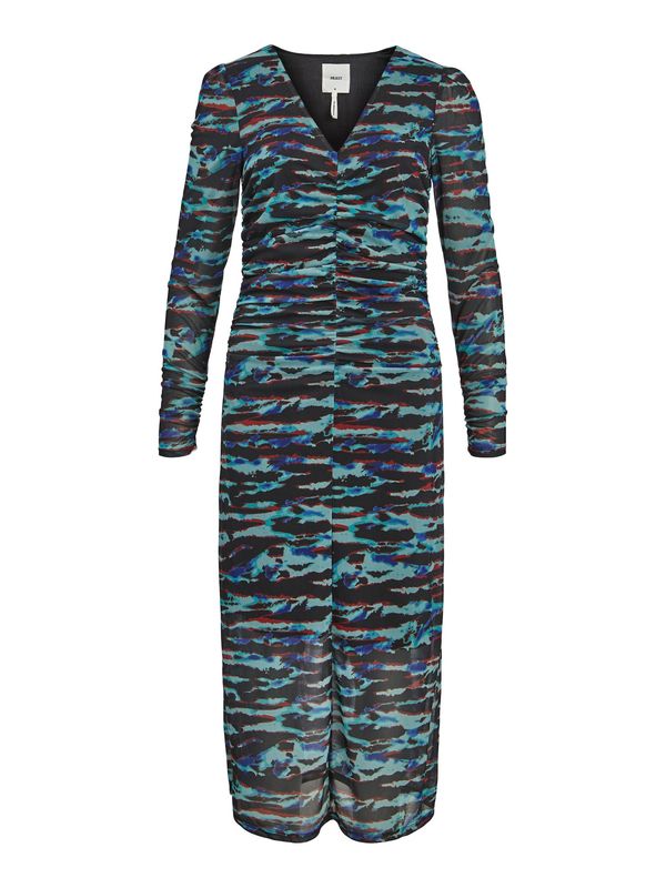 OBJECT OBJECT Haljina 'Trina'  plava / žad / tamno crvena / crna