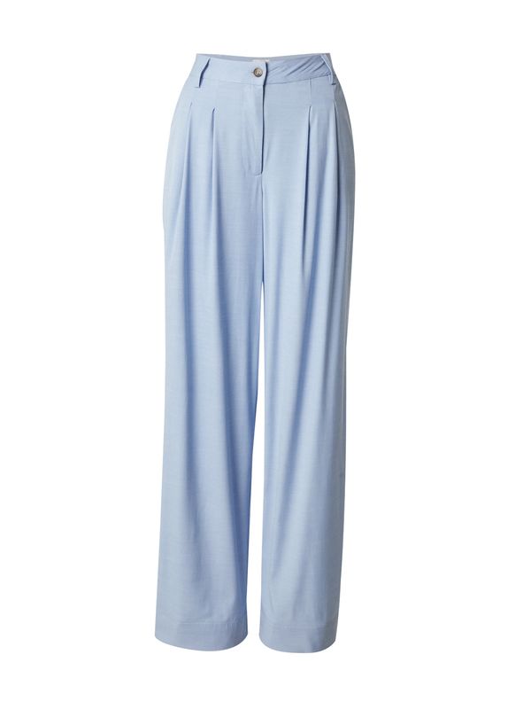 OBJECT OBJECT Hlače s naborima  svijetloplava