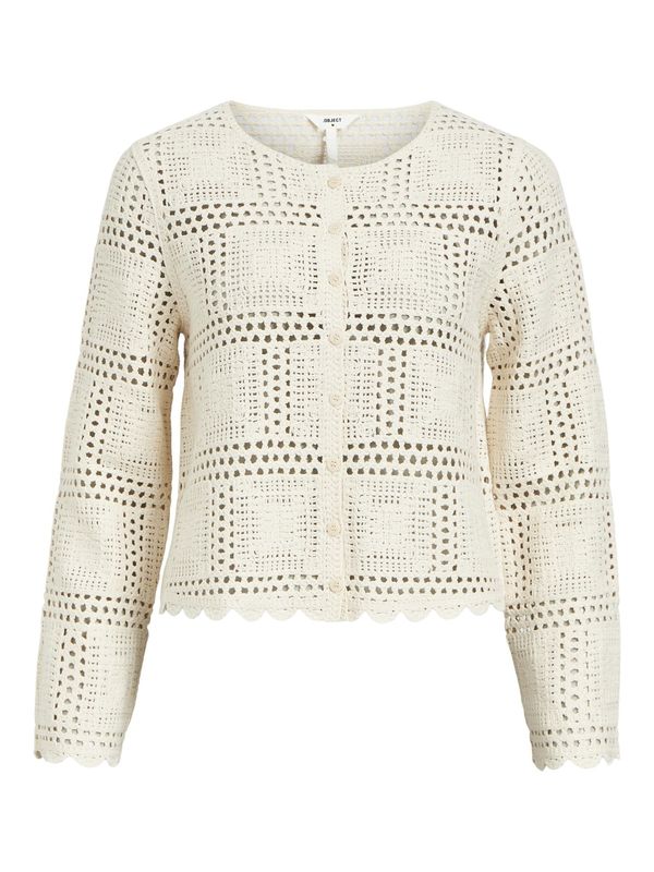 OBJECT OBJECT Kardigan  ecru/prljavo bijela