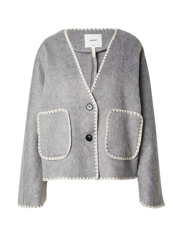 OBJECT OBJECT Kardigan 'OBJLola'  siva / bijela