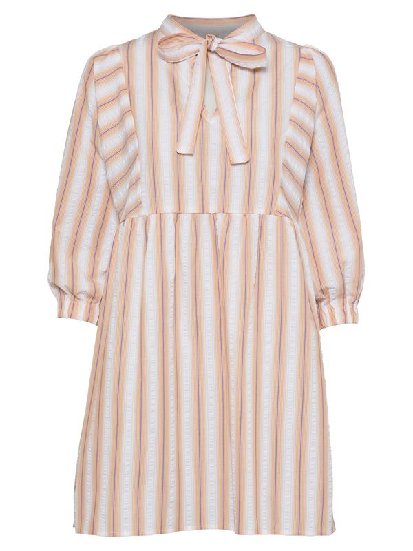 OBJECT OBJECT Košulja haljina  bež / bijela