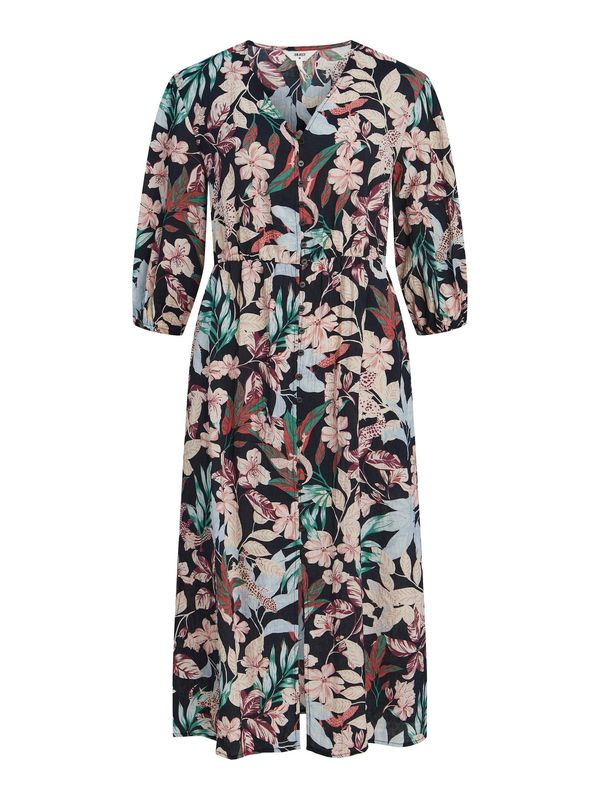 OBJECT OBJECT Košulja haljina 'PARIS'  akvamarin / zelena / rosé / crna