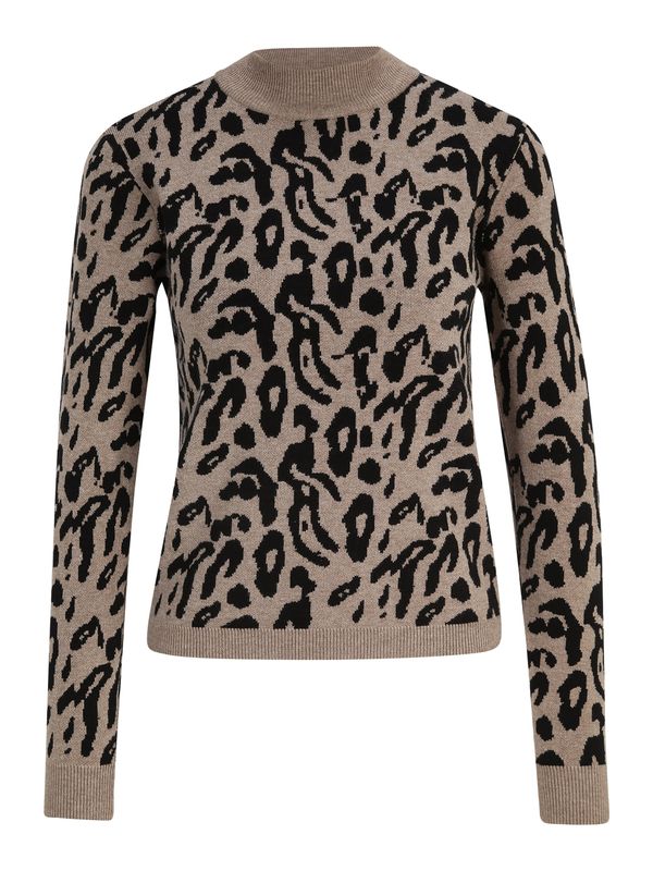 OBJECT Petite OBJECT Petite Pulover 'RAY'  moka smeđa / crna