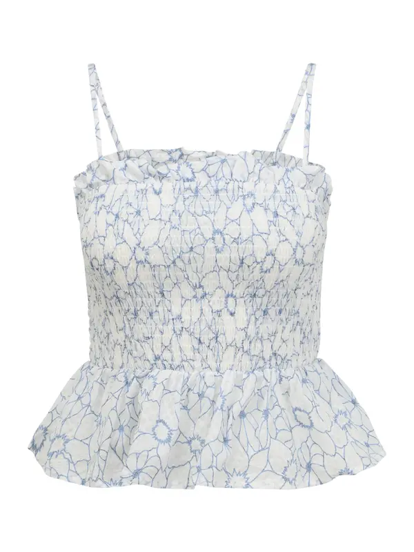 OBJECT Petite OBJECT Petite Top 'ERIS'  svijetloplava / bijela