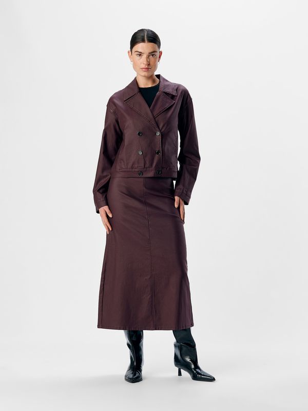 OBJECT OBJECT Prijelazna jakna 'OBJMATTHIE'  boja vina