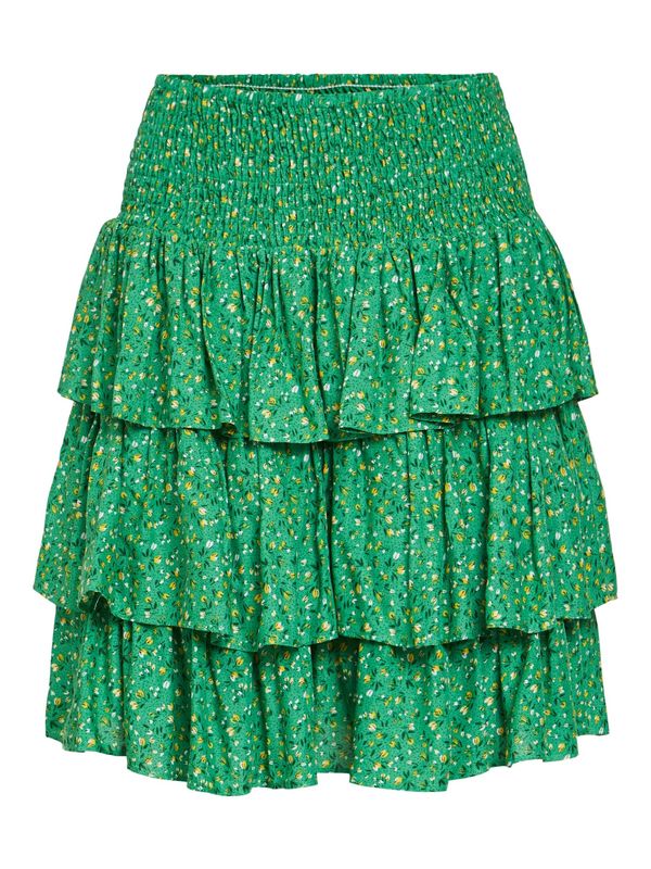 OBJECT OBJECT Suknja 'Ema'  žuta / tamno zelena / bijela