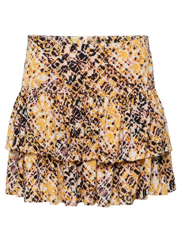 OBJECT OBJECT Suknja  žuta / svijetloroza / crna / bijela