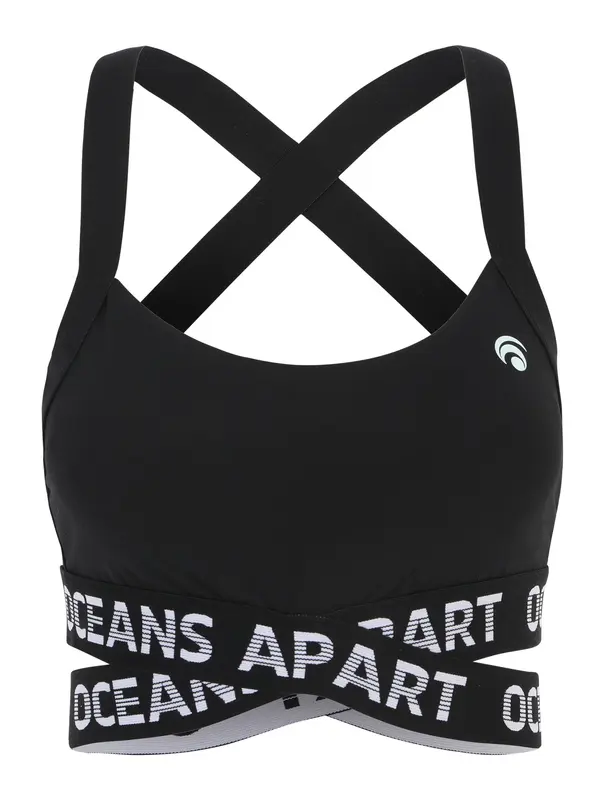 OCEANSAPART OCEANSAPART Sportski grudnjak 'Beauty'  crna / bijela