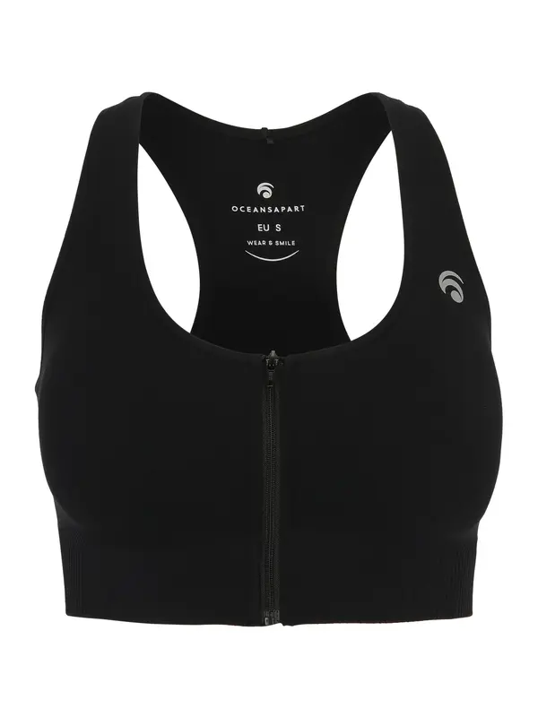OCEANSAPART OCEANSAPART Sportski grudnjak 'Nami'  crna / bijela