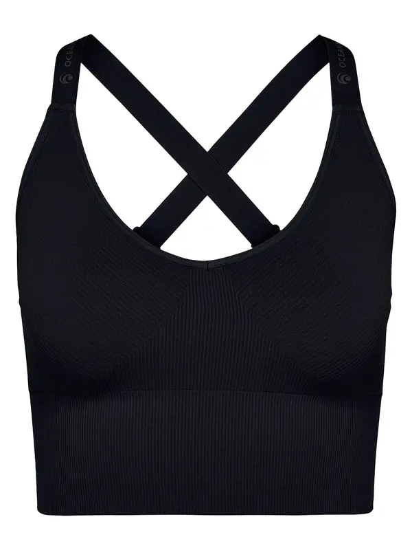 OCEANSAPART OCEANSAPART Sportski top 'Athena'  crna