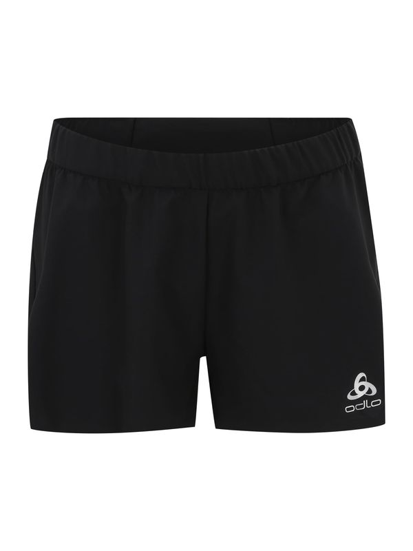ODLO ODLO Sportske hlače  crna / bijela