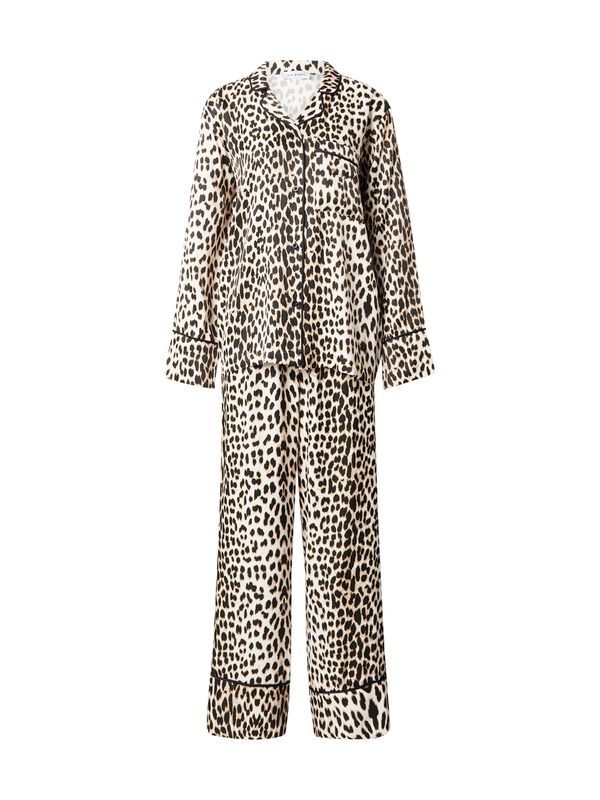 OH APRIL OH APRIL Pidžama 'Feja'  bež / smeđa / crna