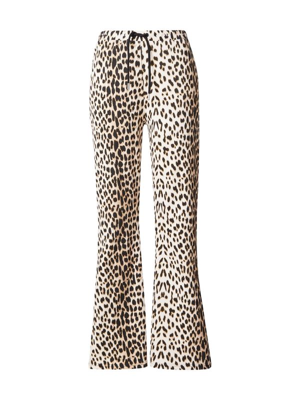 OH APRIL OH APRIL Pidžama hlače 'Rosie'  bež / smeđa / crna