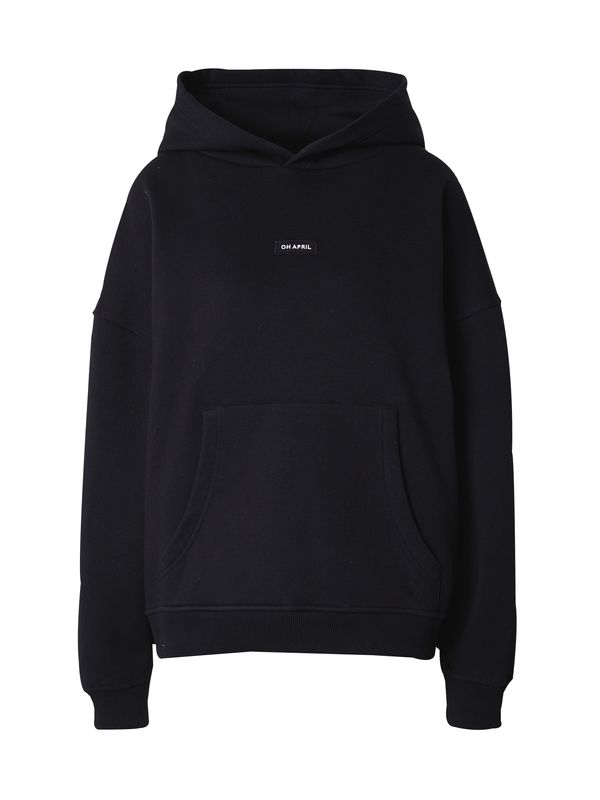 OH APRIL OH APRIL Sweater majica  crna / bijela