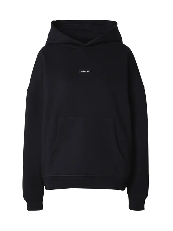 OH APRIL OH APRIL Sweater majica  crna / bijela