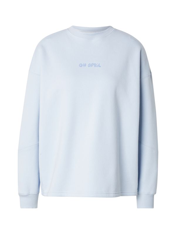 OH APRIL OH APRIL Sweater majica 'Era Of Me'  pastelno plava / svijetloplava