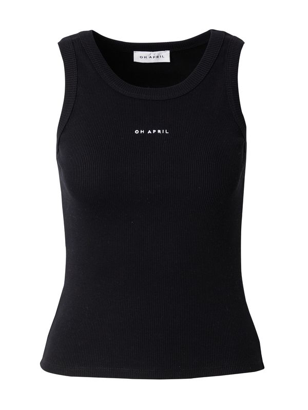 OH APRIL OH APRIL Top 'Dara'  crna / bijela