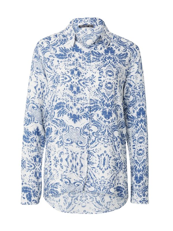 olalook olalook Bluza  safirno plava / prljavo bijela