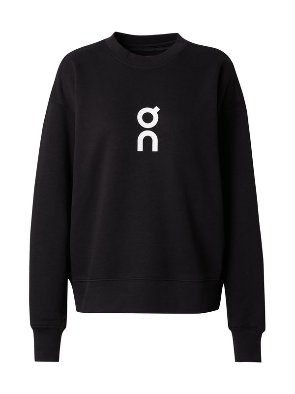 On On Sportska sweater majica 'Club'  crna / bijela