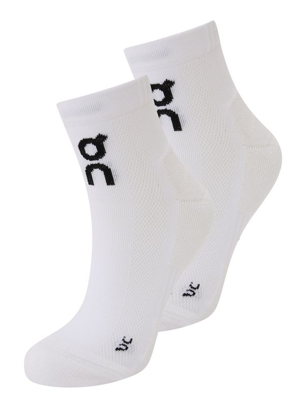 On On Sportske čarape  crna / bijela