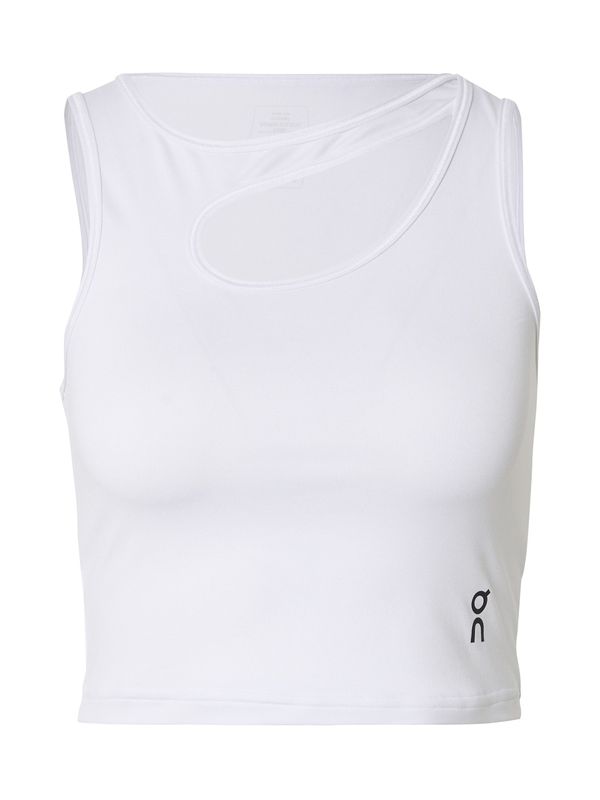 On On Sportski top 'Studio'  crna / bijela
