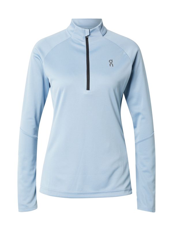 On On Tehnička sportska majica 'Climate'  svijetloplava / crna