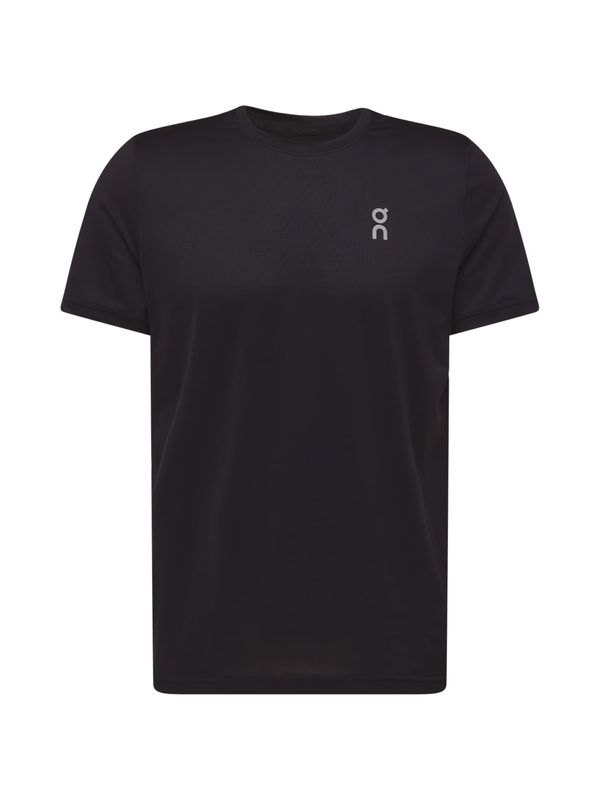 On On Tehnička sportska majica  svijetlosiva / crna