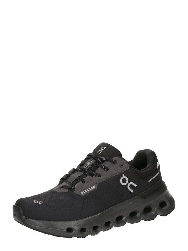 On On Tenisice za trčanje 'Cloudrunner 2'  svijetlosiva / tamo siva / crna