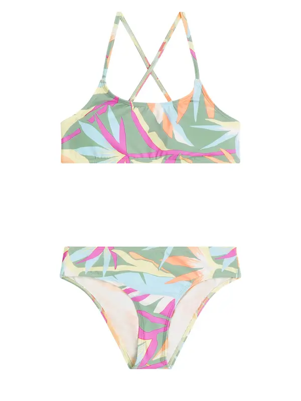 O'NEILL O'NEILL Bikini 'Essentials Bralette'  nebesko plava / svijetložuta / roza