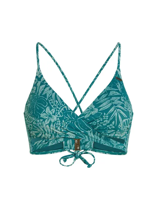 O'NEILL O'NEILL Bikini gornji dio 'Baay'  petrol / svijetlozelena