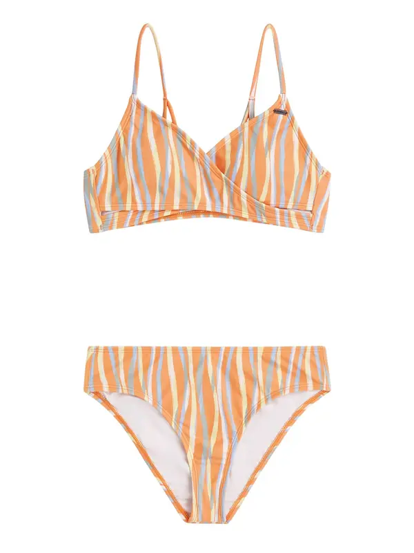 O'NEILL O'NEILL Bikini  sivkasto plava / svijetložuta / marelica / bijela