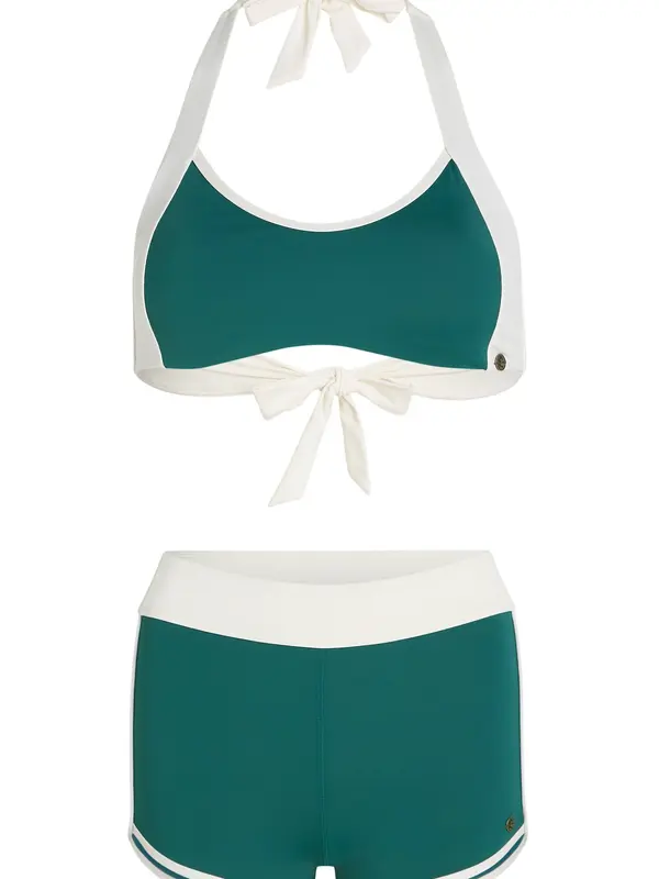 O'NEILL O'NEILL Bikini  tamno zelena / bijela