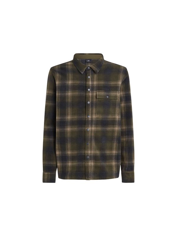 O'NEILL O'NEILL Flis jakna  žuta / tamno zelena