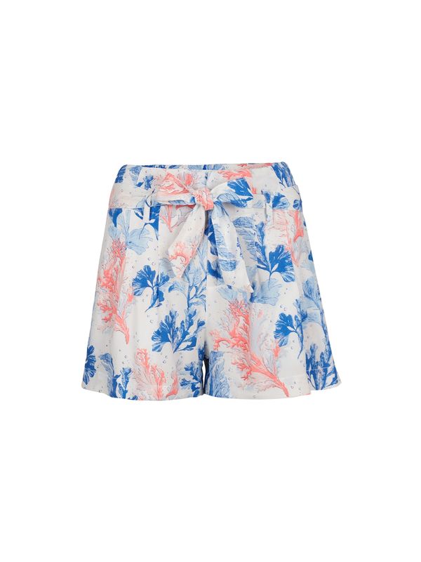 O'NEILL O'NEILL Hlače s naborima  plava / svijetloplava / koraljna / bijela