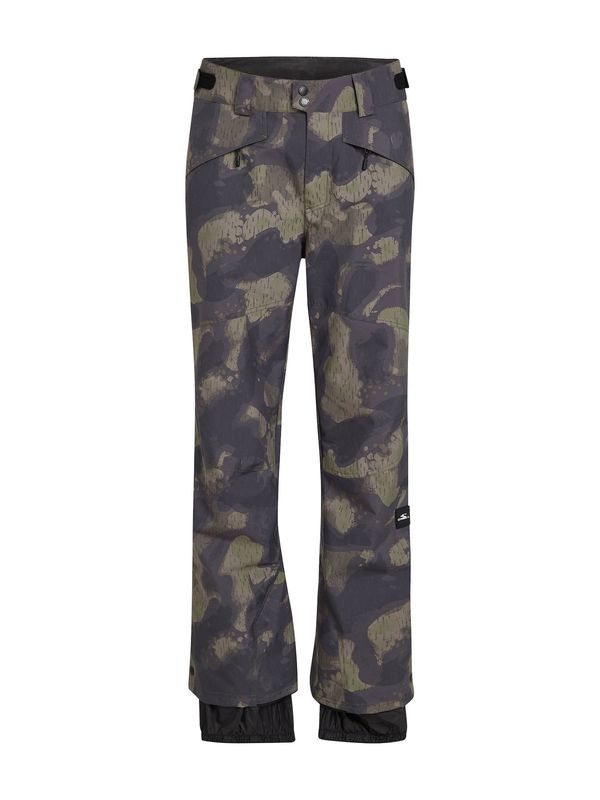 O'NEILL O'NEILL Hlače za vanjske uvjete 'Hammer'  zelena / crna