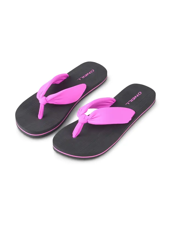 O'NEILL O'NEILL Japanke 'Ditsy Sun'  neonsko roza / crna