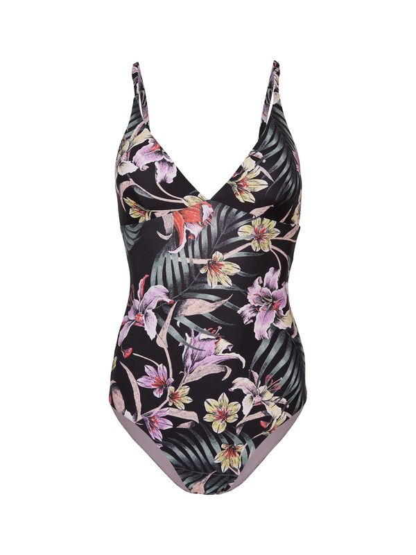 O'NEILL O'NEILL Jednodijelni kupaći kostim 'Sunset'  žuta / pastelno zelena / svijetloljubičasta / crvena / crna