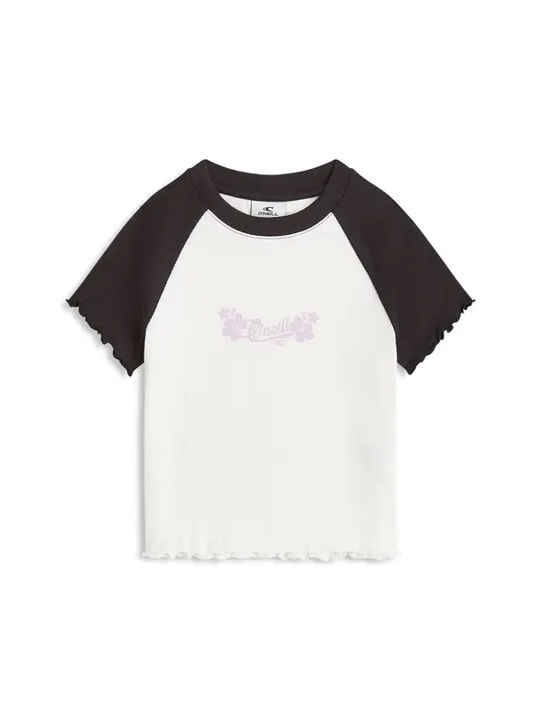 O'NEILL O'NEILL Majica  lavanda / crna / bijela