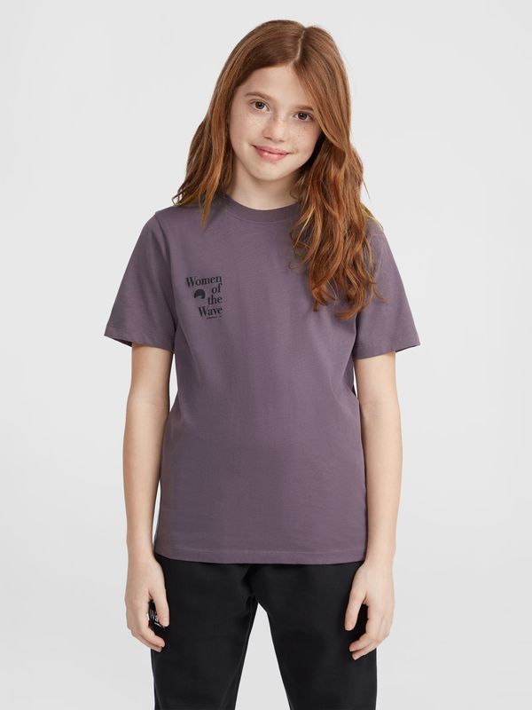 O'NEILL O'NEILL Majica 'Noos Wow '  purpurna / crna