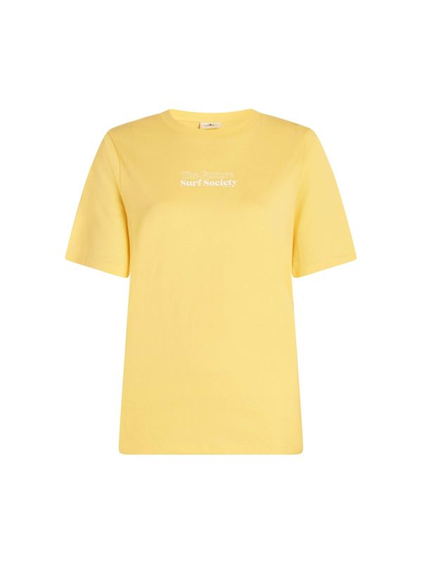 O'NEILL O'NEILL Majica 'The Future Surf Society'  žuta / bijela