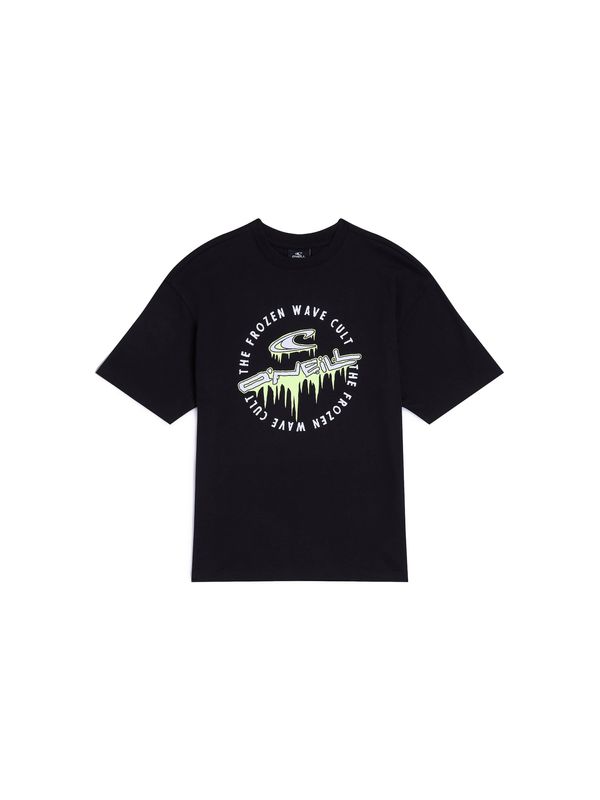 O'NEILL O'NEILL Majica  zelena / crna / bijela