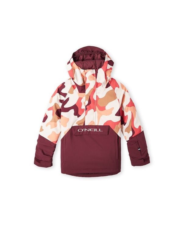 O'NEILL O'NEILL Outdoor jakna  cappuccino / narančasta / bordo / bijela
