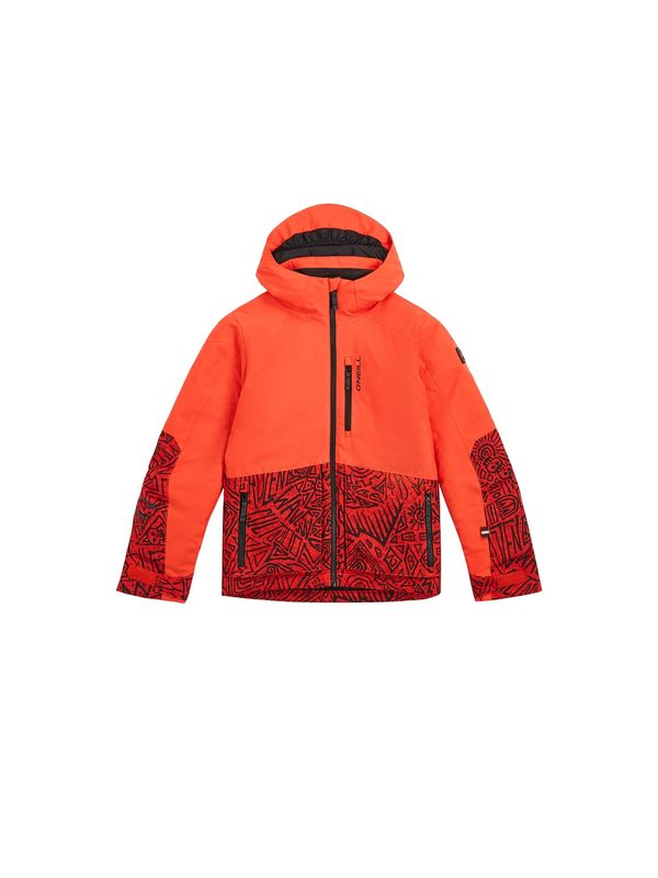 O'NEILL O'NEILL Sportska jakna  neonsko narančasta / crvena / crna