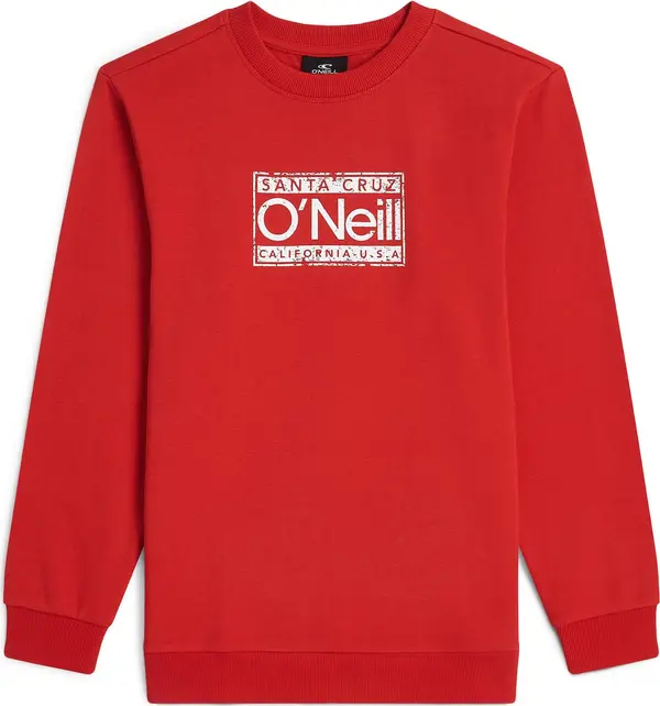 O'NEILL O'NEILL Sweater majica 'Cali'  crvena / bijela