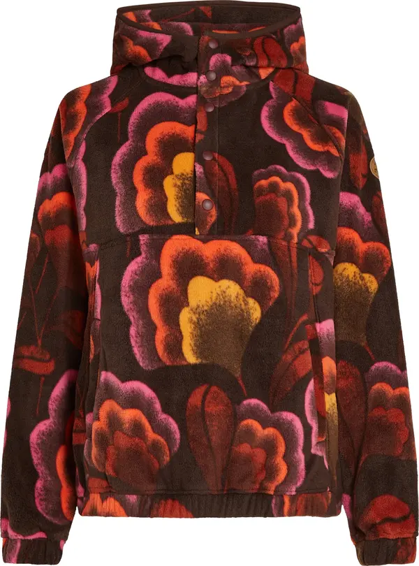 O'NEILL O'NEILL Sweater majica  smeđa / žuta / ciglasto crvena / roza