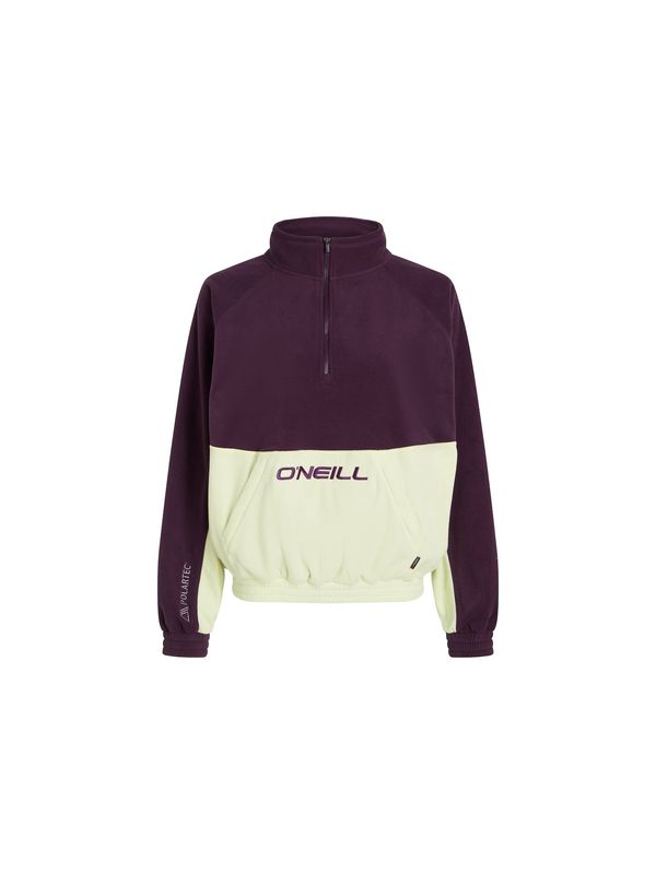 O'NEILL O'NEILL Tehnička flis jakna  neonsko žuta / patlidžan