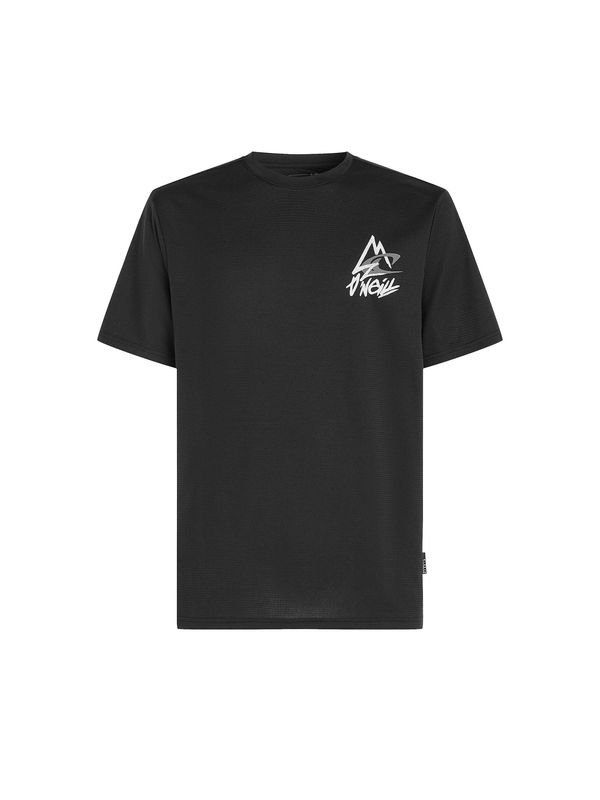 O'NEILL O'NEILL Tehnička sportska majica  crna / bijela